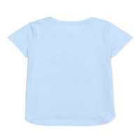 Замразени Момичета Тениска С Къс Ръкав Кралски Хладен, Размери 4-16