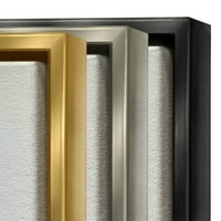Ступел Индъстрис зеегезихт и Шилд Ван Гог Живопис автопортрет Живопис металик злато плаваща рамка платно печат стена изкуство, дизайн от един1000 бои