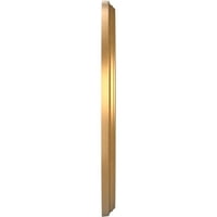 Екена Милуърк 10 од 1 2 ИД 3 4 П Бъркшър термоформован ПВЦ таван медальон, Светло златно покритие