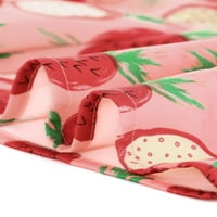 Уникални изгодни Дамски Цветен печат еластична вратовръзка талията Плаж кратко