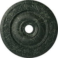 Екена Милуърк 1 4 од 7 8 ИД 2 П Логан таван медальон, Ръчно рисувана костенурка пращене